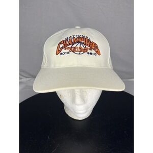 2012 South Plains College Texans National Champions 36-0 SnapBack Hat Cap White